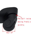 Carry On Travel Suitcase Spinner Wheels Replacement Left And Right Caster With Screws And Tool 2 Pcs Black Wear Resistant Plastic