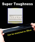 Image of Heavy Duty Nano Double Sided Tape No Nails Needed 16.4 Ft Multipurpose Mounting Tape being stretched to 30cm.