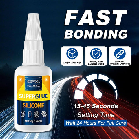 Fast Bonding Top Notch Clear Silicone Glue For Silicone Rubber And TPU TPE TPR Crafts Waterproof Liquid Adhesive