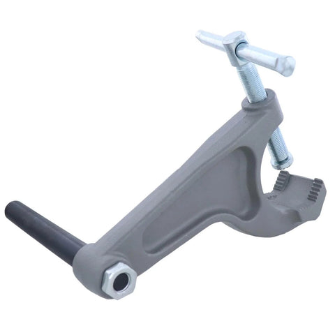 Support Arm For 600 Pro Pipe Threader 43292 Durable Steel Construction showing replacement arm detail with clamp