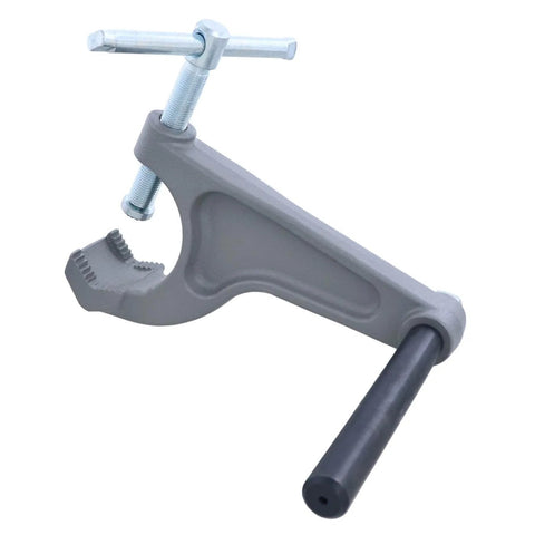 Support Arm For 600 Pro Pipe Threader 43292 durable steel construction, shows side view and bolt, enhances pipe stability in threading