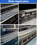 Wide application of 60 Pcs Surface Roller Ball Transfer Bearings 1 Inch Carbon Steel Ball Casters in conveyors and roller stands