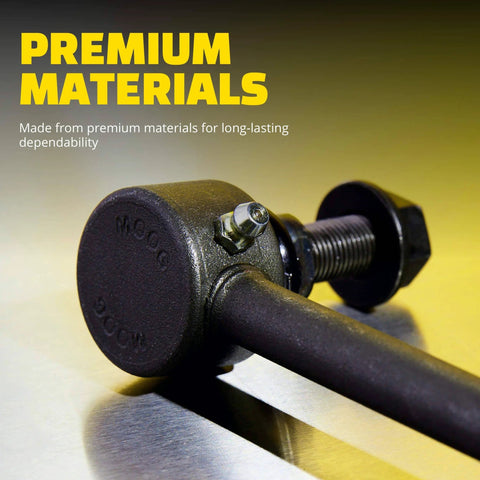 Close-up of durable suspension stabilizer bar link for Ford Escape showing premium materials and greaseable socket.
