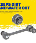 Durable suspension stabilizer bar link for Ford Escape and compatible models with sealed boot technology
