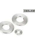 SWA-6-10-1-AWEL NBK Adjust Metal Washer - Steel - Electroless Nickel Plating Made in Japan - VXB Ball Bearings