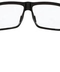 Rear view of Swagger SR2 Safety Glasses with detachable side shields showcasing scratch resistant lenses and UV protection.