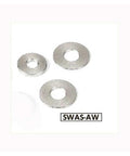 SWAS-5-12-1-AW NBK Stainless Steel Adjust Metal Washer -Made in Japan-Pack of 10 - VXB Ball Bearings