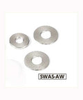SWAS-6-10-2-AW NBK Stainless Steel Adjust Metal Washer -Made in Japan-Pack of 10 - VXB Ball Bearings