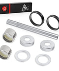 Swingarm Bearings Dust Cap Seal And Pivot Sleeve Rebuild Kit For Banshee 350 YFZ350 1987-2006 with bearings, seals, sleeves, and caps