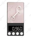 2.75 Inch Swivel Eye Snap Hook Set Of 2 Marine Grade 316 Stainless Steel Scuba Bolt Snap on scale showing weight