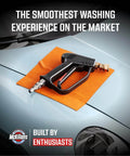 Swivel High Pressure Washer Gun With Preinstalled Fittings And Quick Connect Three Eighths Inch Male Plug One Fourth Inch Quick Connector Foam Cannon Compatible Car Wash Foam Gun For Easy No Kink Hose Work