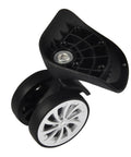 360 Degree Swivel Replacement Wheels For Luggage And Suitcases, Size 3.1 By 3.5 By 2.2 Inch, Universal Draw Bar Box Accessory