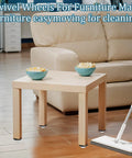 16 Pack Self Adhesive Caster Wheels, 360 Degree Rotating Metal Universal Mini Low Profile Swivel Wheels on table legs
