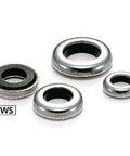 SWS-4 NBK Seal washer - Rubber Packing Silicone rubber NBK Washers Pack of 10 Washers Made in Japan - VXB Ball Bearings