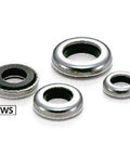 SWS-8 NBK Seal washer - Rubber Packing Silicone rubber NBK Washers Pack of 5 Washers Made in Japan - VXB Ball Bearings