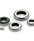 SWS-8 NBK Seal washer - Rubber Packing Silicone rubber NBK Washers Pack of 5 Washers Made in Japan, assorted sizes.