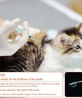 Using Individually Wrapped 1cc Syringes With 31G Needles 8mm Sterile Pack Of 20 Medical Grade For Precise Dosing on kitten