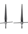 Two Piece T Handle Taper Reamer Set For Bridge Pin Holes Pro Grade With Six Fluted Chamfer Reamers For Woodworking Eyech