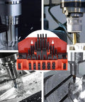 Pro Series WFLNHB 58 Piece T Slot Clamp Kit For Milling Machines Seven Sixteenths Inch Slot And Three Eighths Inch Sixteen Thread Studs Hold Down Clamps Shop Grade Quality For Bridgeport Mills And Heavy Duty Milling Projects