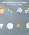 Various types of tableware including wooden, metal, ceramics, melamine, glass, bone china, bamboo, and silica gel suitable for use in a Large-Capacity Tableware Disinfection Cabinet, Multi-Functional Storage Double-Layer, Household Vertical High-Temperature Disinfection Tableware Teacup Electronic Dryer,A