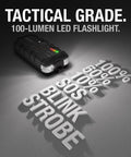 1000 Amp UltraSafe Jump Starter 12V Lithium Battery Booster Pack showing tactical grade LED flashlight with multiple light modes