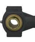 UCTPL208-24MZ2B 1-1/2 in (38.10 mm) Wide Inner-Ring Take-Up Housing Single Unit front view, zinc-plated ball insert, black polymer