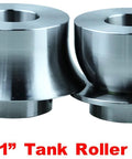 Eight Radius Die Set For Bead Roller With 22mm Shaft Includes Four Pairs Of Dies Five Sixteenths One Half One And One Half Inch Radii Cr12 Steel With 35 Hrc Hardness