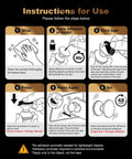 Instruction guide for applying Heavy Duty Double Sided Tape Heat Resistant And Waterproof For Indoor Outdoor Use Automotive Mounting.