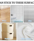 Heavy Duty Double Sided Tape 2 Inch By 65 Foot With Fiberglass Mesh Ultra Sticky High Tack Mounting Tape For Rugs Carpets Pictures And Arts And Crafts Transparent Sticky Adhesive For Indoor Outdoor Use on multiple surfaces