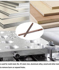 7 Piece 1 To 50 Taper Pin Hand Reamer Set For Precision Metalworking, 3mm To 12mm Diameters with CNC tools and materials