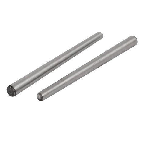 Taper Pin Set Four Pack 6mm Small End Diameter and 8mm Large End Diameter 100mm Length GB117 Hardened Heat Treated Carbon Steel Uxcell Taper Pins