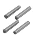 Taper Pin Set 50mm Long With 8mm Small End And 9mm Large End, Carbon Steel GB117, Hardening Heat Treated, 4 Pieces, for machinery use