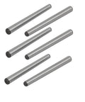High Quality Taper Pin Set 60mm Length 5mm Small End Diameter Carbon Steel Grade 45 GB117 Hardening Heat Treated Industrial Grade, 6 pieces