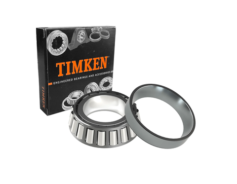 High-load capacity meets precision with the TIMKEN JM719149 tapered roller bearing, shown with packaging, for machine operation.