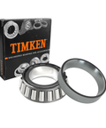 Tapered Roller Bearing HM220110 Timken For Heavy Load Support 156.975 mm 34 mm width with box, showing durable construction.
