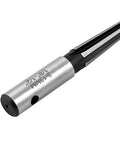 Close-up of Pro Grade Tapered Straight Flute Reamer With T Handle For Wood And Plastic Holes One Eighth To One Half Inch Heavy Duty 45 Steel Tool