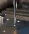 Close-up of Two Piece Tapered Hand Reamer Set For Guitar Bridge Pin Holes And More Great For Wood Metal Plastic By Harfington