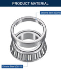 2 Pack LM67048/10 Tapered Roller Bearing Cone and Cup Set, 1.25" Bore 2.328" OD 0.625" Cup Width, chrome steel material