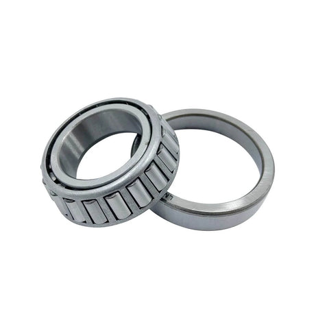 Close-up of Tapered Roller Bearing LM67048 LM67010 1-1/4''for 5000-6000 Axles,Set of 4, showing cone and race