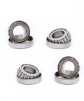 25580/25520 Tapered Roller Bearing Cup and Cone Set, Set of 4 displayed on white background