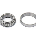 L68149 L68111 Tapered Roller Bearing Cup and Cone Set SET17, Set of 2, chrome steel, front view
