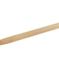 Close-up of tapered wood handle for squeegee coater, roof and acid brushes, 48 inch long, 15/16 inch diameter