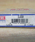 Box packaging of TB Woods 3J58 Flange Coupling Five Eighth Inch Bore Two And One Sixteenth Inch Outer Diameter Carbon Steel Hub Sleeve