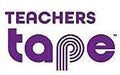 Teacher Tape Pads Double Sided Removable Foam Tape For Wall Mounting 96 Pieces Per Pack logo in purple letters