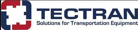 Logo of Tectran Solutions for Transportation Equipment showing brand name and slogan.