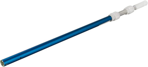 Telescoping Pool Vacuum Pole, 6 To 12 Foot Aluminum Pole For Skimmers, Brushes, Vacuums, And Nets, blue adjustable cleaning tool