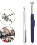 Telescoping Magnetic Pickup Tool 2 Pack With 8Lb And 2Lb Magnets For Mechanics And Car Tools Extendable Grabber reaching tight spots