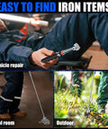 Two Pack Telescoping Magnetic Pickup Tools reach 7 to 30 inches with a 40 lb pull, featuring a 0.79 inch removable tip