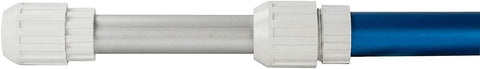 Telescoping Pool Vacuum Pole, 6 To 12 Foot Aluminum Pole For Skimmers, Brushes, Vacuums, And Nets, extendable locking mechanism close-up