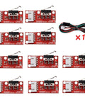 Ten Pack Mechanical End Stop Limit Switches For RAMPS 1 4 And 3D Printers With 22AWG Cable Easy Plug And Play End Stop Kit For RepRap Machines